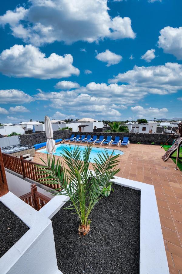 Villa Flavia-Private Pool, Jacuzzi, Sea Views Playa Blanca  Exterior foto