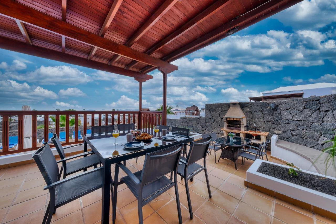 Villa Flavia-Private Pool, Jacuzzi, Sea Views Playa Blanca  Exterior foto