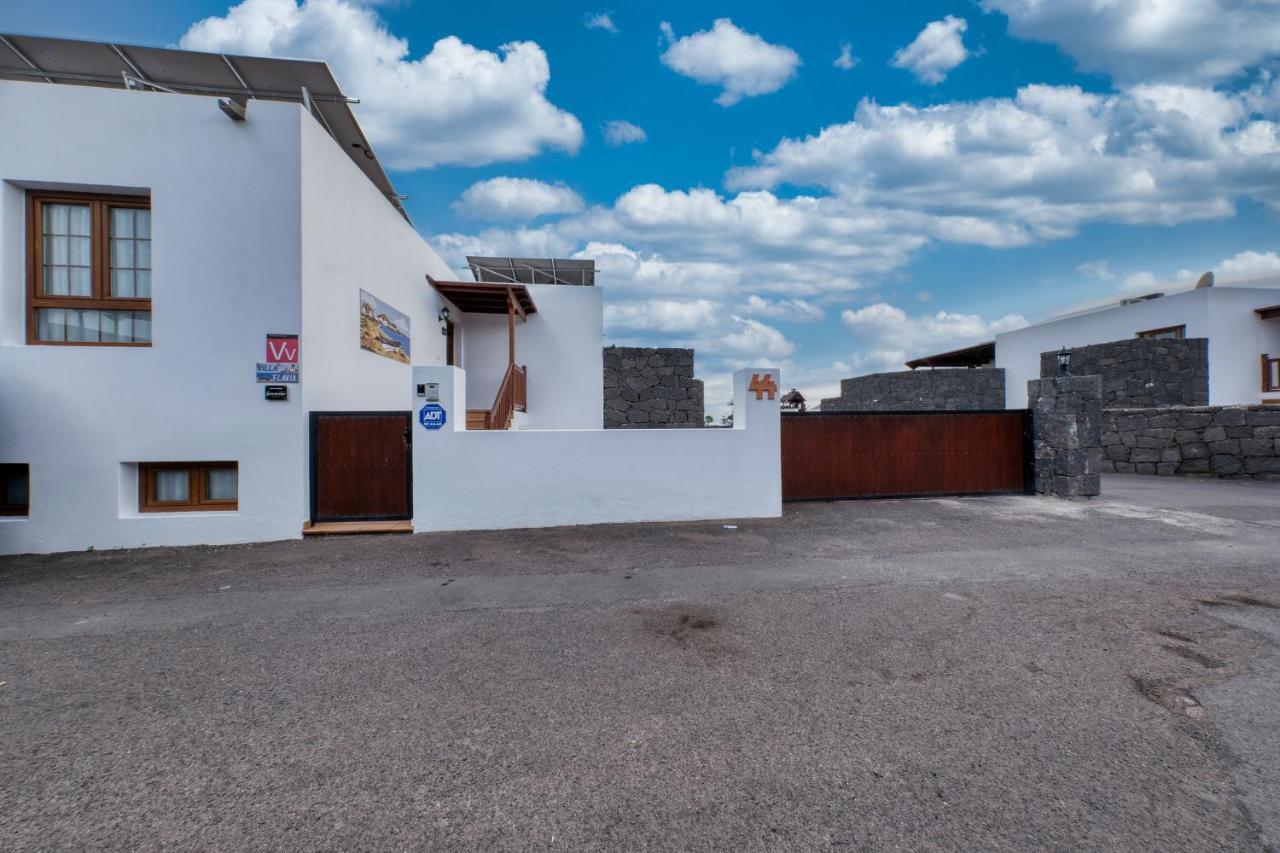 Villa Flavia-Private Pool, Jacuzzi, Sea Views Playa Blanca  Exterior foto