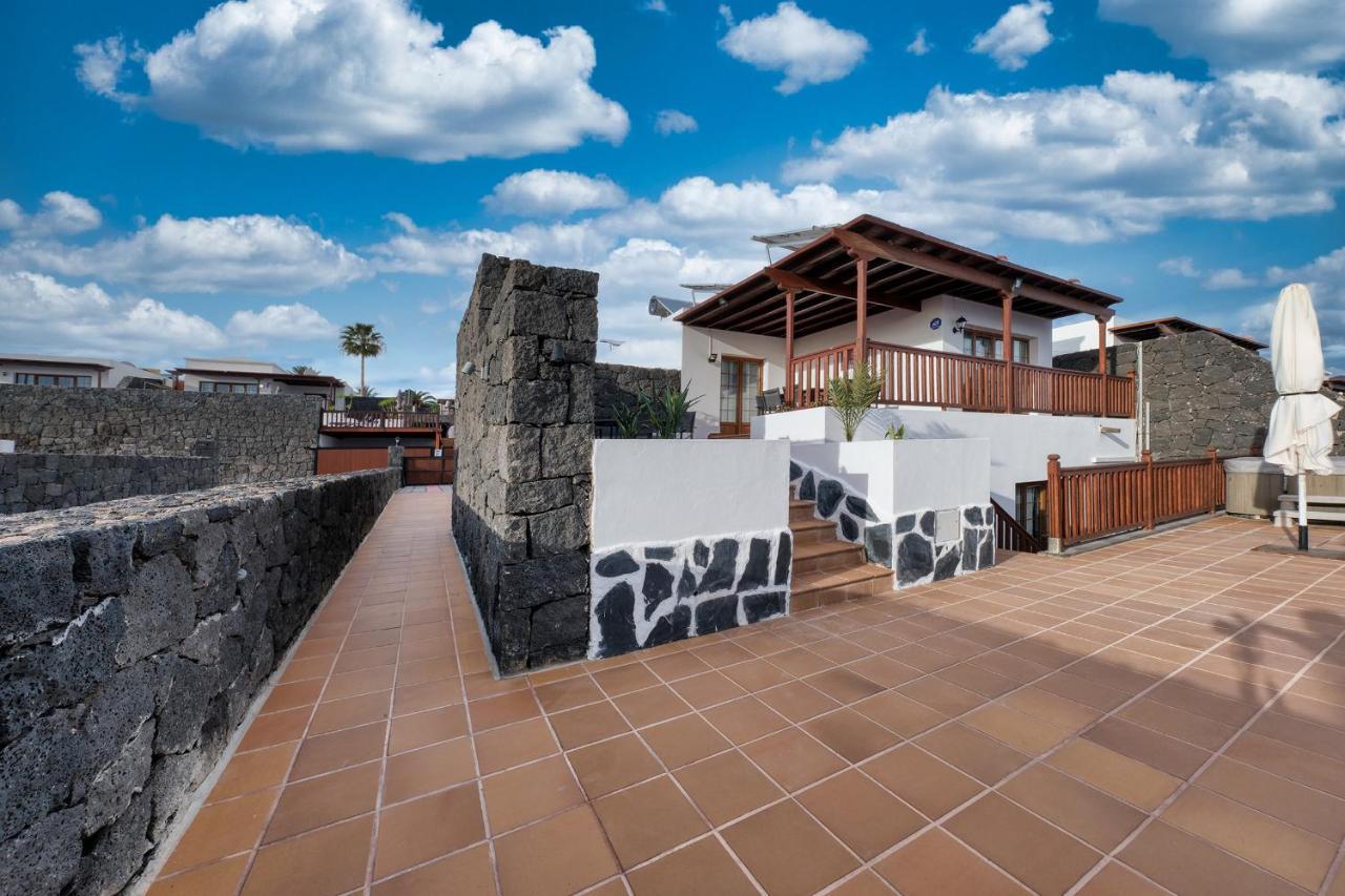 Villa Flavia-Private Pool, Jacuzzi, Sea Views Playa Blanca  Exterior foto