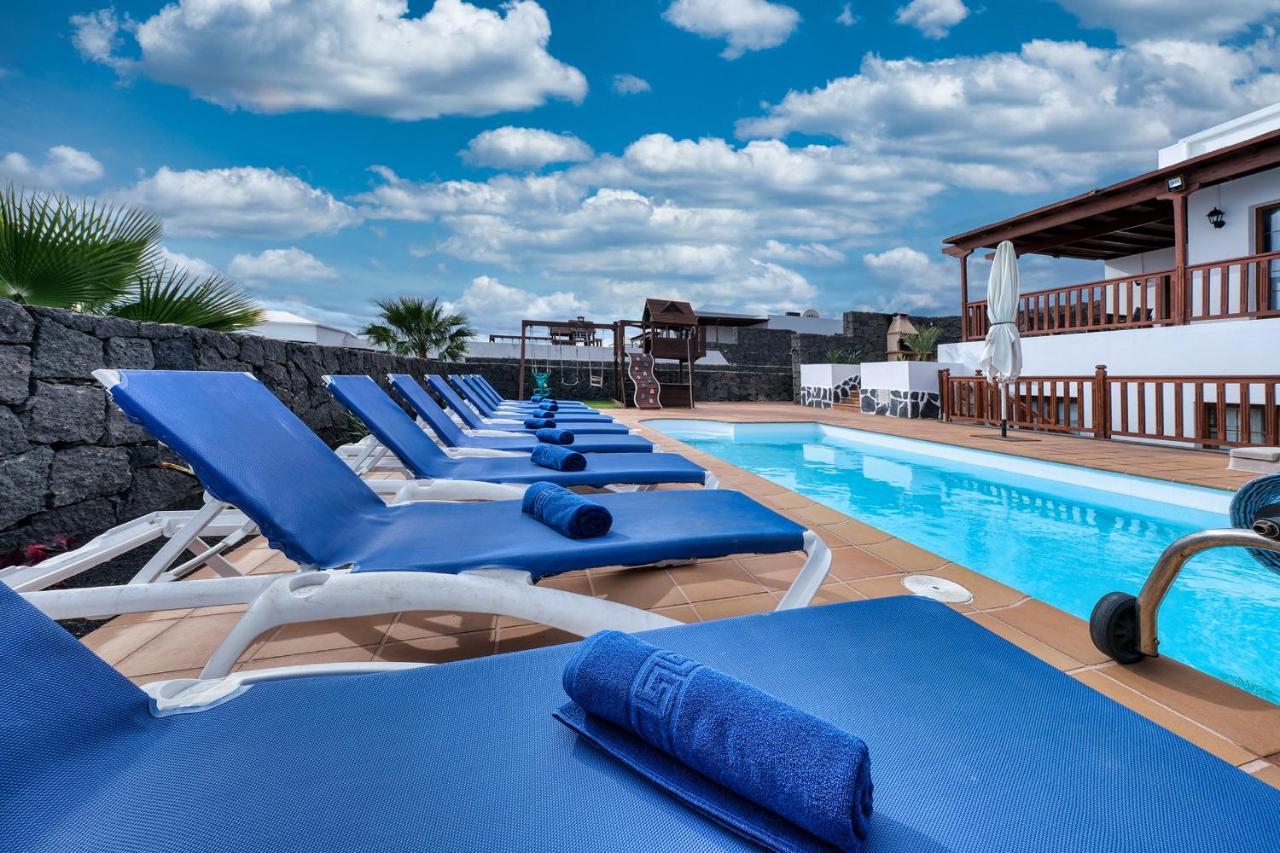 Villa Flavia-Private Pool, Jacuzzi, Sea Views Playa Blanca  Exterior foto